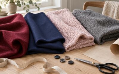 Quels tissus choisir pour coudre un manteau ?
