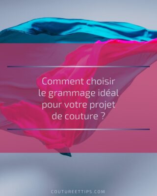 Vous vous êtes déjà demandé comment choisir le bon tissu pour vos projets de couture ? 🤔

Le secret pourrait bien être dans le grammage du tissu !

Découvrez tout ce que vous devez savoir sur ce sujet crucial dans notre dernier article de blog. De la définition aux erreurs à éviter, on vous dit tout ! ✂️🧵

#CoutureEtTips #grammage #couture

.................................................
Créez, rêvez, cousez. 😊
— Sandrine de CoutureEtTips ✂️