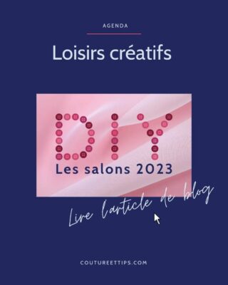 Les salons Do It Yourself sont une tendance croissante qui propose des idées novatrices et amusantes pour créer de ses propres mains.

Ces salons peuvent être une excellente option pour les passionnés de loisirs créatifs et ceux qui veulent donner à leur intérieur un look unique et personnel sans avoir à dépenser des sommes importantes. Vous y trouverez les dernières tendances en matière de conception, les meilleurs produits et matériaux à utiliser et les conseils et astuces pour créer quelque soit votre budget.

#coutureettips #diy #diycouture #loisirscreatifs #couture #coutureaddict #couturedebutant #couturediy #couturedurable #coururedress #jecoudsdoncjesuis #jecoudsmagarderobe #jecoudspourmoi #jecoudscequejeporte #jecoudsmesvetements #jecoudpourmesenfants